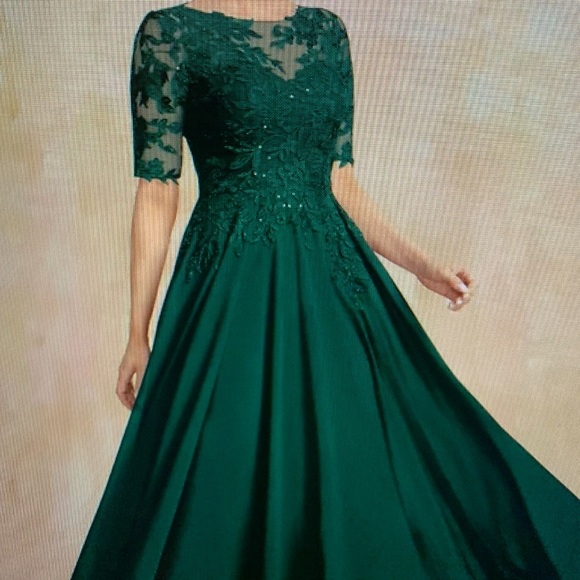 JJs House | Dresses | A Line Scoop Chiffon Lace Mother Of The Bride ...
